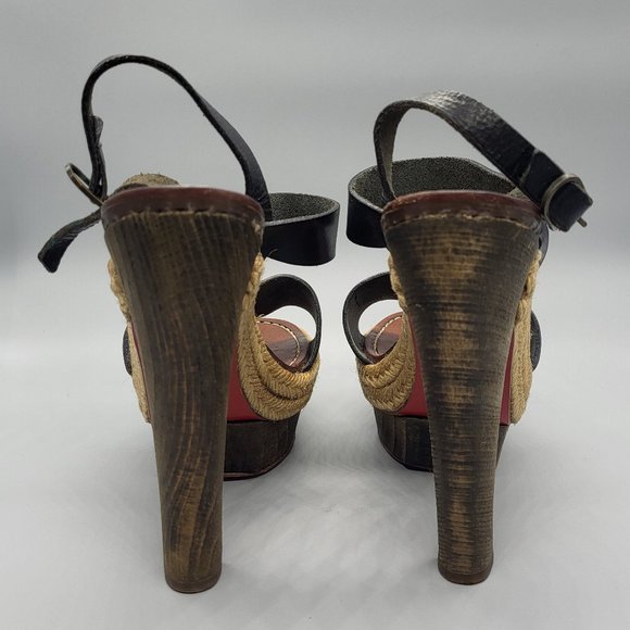 CHRISTIAN LOUBOUTIN Satrinxa 120mm Espadrille Heel - Picture 12 of 16